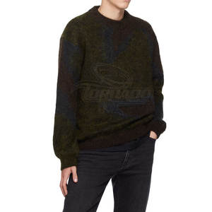 Coton laine fait hommes Mohair chandails dernier Style hommes Mohair chandails 2025 nouveauté hommes Mohair chandails - Product Image 4