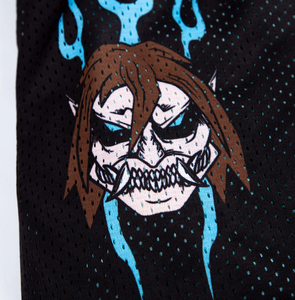 Short de gym double couche en polyester 100% pour hommes Vêtements de rue personnalisés Sublimation réversible Maille unie High Street pour le basket-ball - Product Image 5