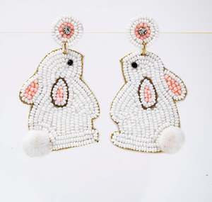 Pendientes colgantes con cuentas bordadas, pendientes personalizados con múltiples cuentas, joyería festiva para mujer al mejor precio, pendientes con cuentas. - Product Image 1