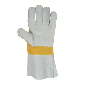 Nouveau 2025 Exigeable de haute qualité Hommes Meilleurs gants de soudage Gants de travail d'hiver avec cuir de vache fendu - Product Image 2