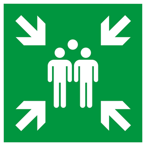 Adesivo Riflettente Promozionale, Segnale di Soccorso Luminoso al Buio 200 X 200mm RT-SCHILD-200-15-NL - Product Image 2