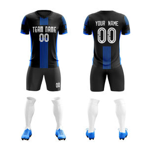 Uniformes de Fútbol Personalizados de Calidad, Transpirables e Impermeables, Camiseta de Club de Fútbol, Conjunto de Uniforme Profesional con Diseño de Impresión Digital 100% - Product Image 6