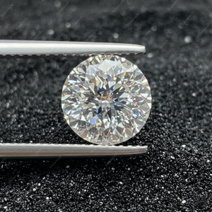 Diamant rond cultivé en laboratoire certifié IGI GIA, de qualité DE VVS VS, de taille portugaise, en vrac, synthétique, HPHT CVD - Product Image 1