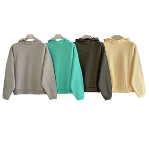 Sweat à capuche en coton tricoté pour homme, coupe classique, imprimé délavé, streetwear, col à capuche, techniques de lavage, silicone 3D - Product Image 3