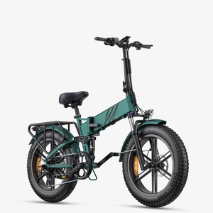 Bicicleta Eléctrica Plegable Original con Motor Central de 750W, Alcance de 90 Millas, 7 Velocidades, 48V, Cuadro de Aleación de Aluminio, Neumáticos Anchos Todoterreno - Product Image 2