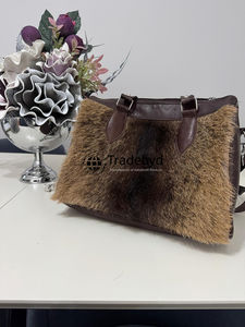 Tradebyd กระเป๋าคลัทช์หนังแพะพรีเมี่ยมกระเป๋าเงินแฟชั่นทำมือเหมาะเป็นของขวัญสำหรับผู้หญิง - Product Image 3