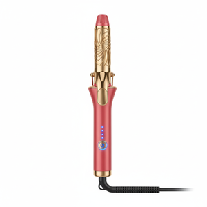 Wholesale High Quality Ceramic Electric Curling Wand PTC Technology LED Display-Professional Adjustable <b>Heat</b> for Household Hotel - Product Image 3