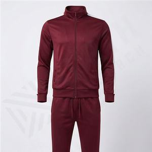 Chándal de Fútbol de Poliéster Personalizado para Hombre, Traje Deportivo con Cremallera Completa, Ropa Deportiva Sólida para Jóvenes, Ropa Deportiva de Invierno para Equipos - Product Image 1