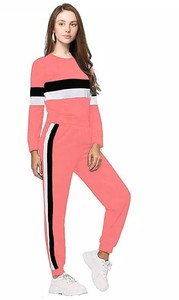 Conjunto Deportivo de Invierno para Adultos, Corte Ajustado, Transpirable, 65% Algodón + 35% Poliéster, Diseña el Tuyo Propio, Conjunto de 2 Piezas con Sudadera con Capucha para Entrenamiento en el Gimnasio para Mujer - Product Image 3