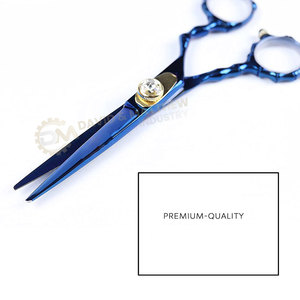 Tijeras de corte de pelo de peluquero de acero inoxidable japonés profesional de alta calidad VG10 herramienta de belleza de salón recto personalizado Sharp - Product Image 5