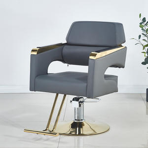 Chaise de salon en cuir inclinable à colorier et permanente - Product Image 2