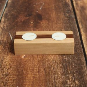 Porte-bougie en bois fait à la main |   Qualité supérieure |   Prix de gros en vrac d'usine - Product Image 1