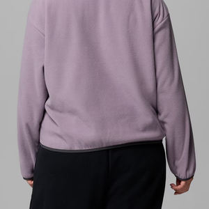 Sudadera de Mujer con Bloques de Color, Cuello Alto, Diseño Personalizado con Logotipo, Material de Felpa, Estilo Casual para Invierno, Precio al por Mayor - Product Image 6