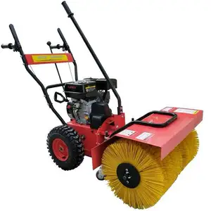 high quality Gasoline snow plow snowblower sweeper snow machine big John Deer with high efficiency Outdoor Two-Stage Snow Blower