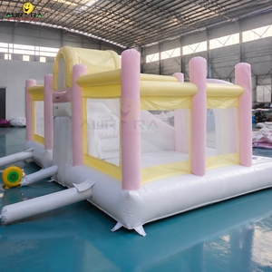 Casa de rebote Castillo hinchable Arco Iris inflable Castillo de salto para fiesta de niños Parque temático inflable Castillo grande - Product Image 2