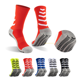 Custom Antislip Sports Non Slip Soccer Knitting <b>Socks</b> <b>Grip</b> <b>Socks</b> Men's Anti-slip Crew Football <b>Socks</b> - Product Image 1