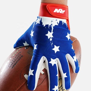 Gants de football américain/Gants récepteurs de football pour adultes/Gants de sport personnalisés Football - Product Image 4