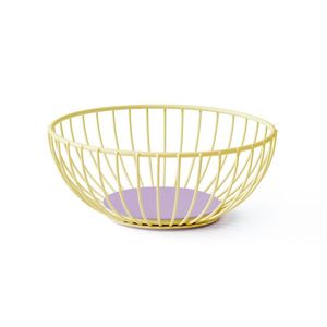 Organisateur de bureau en métal nordique en gros, panier à fruits pour le rangement dans le placard, présentoir à fruits et à en-cas, porte-pain, vente en gros - Product Image 1