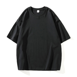 เสื้อยืดผู้ชายโอเวอร์ไซส์ฮิปฮอปแขนสั้นลำลองผ้าฝ้ายเสื้อสตรีทแวร์ - Product Image 4