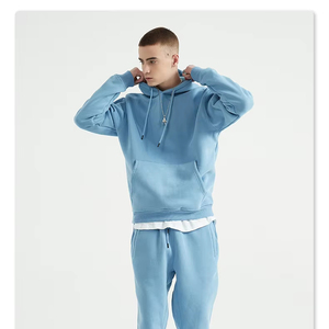 ชุดเสื้อผ้าสเวตเตอร์และเสื้อฮู้ดสำหรับผู้ชายชุดเสื้อผ้าแนวสตรีทผ้าฝ้ายขนาดใหญ่ทรงโอเวอร์ไซส์สำหรับเรา - Product Image 1