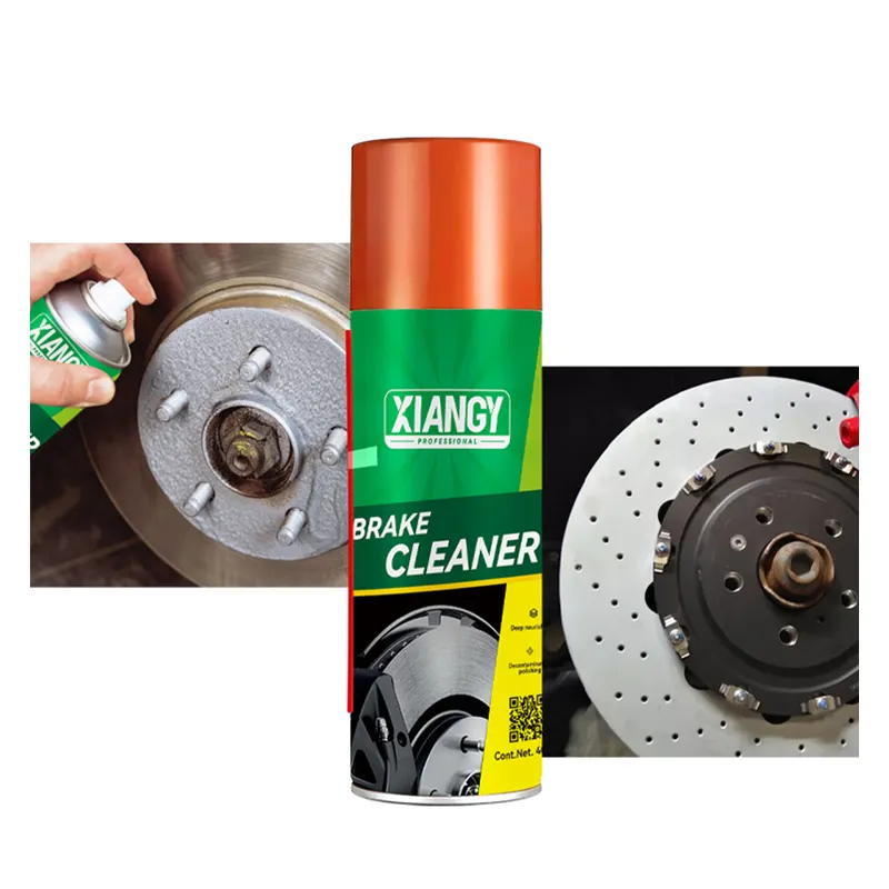 Free Sample Car Care Moto Brake Dust Cleaner Spray Aerosol Parts Cleaner Brake Cleaner