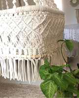Balançoire pour bébé en macramé de couleur marron chaises hamac intérieures et extérieures chaise suspendue pour bébé Boho faite à la main