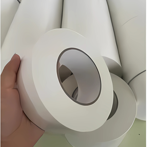 Cinta adhesiva transparente de alta calidad, película de papel adhesivo de silicona de sujeción duradera para etiquetado de manualidades y uso de pintura en aerosol - Product Image 2