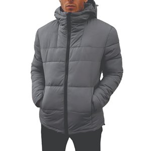 Veste matelassée légère et résistante à l'eau pour hommes, manteau d'été matelassé doublé pour l'hiver, manteaux High Street Soft Shell - Product Image 6