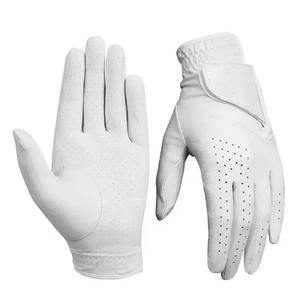 ถุงมือกอล์ฟหนังสำหรับผู้ชายถุงมือกอล์ฟสากลคุณภาพดีที่สุดปรับแต่งได้ทนทานสำหรับใช้ในยิม - Product Image 3