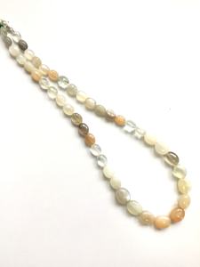 ลูกปัดโอปอลไฟธรรมชาติทรงรีเรียบ สำหรับทำเครื่องประดับอัญมณี สร้อยคอ - Product Image 3