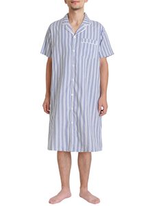 Custom Your Brand Name Men Pajama Sets Custom Long Sleeve Sleepwear Men's Pajamas Organic Jersey Night Suit MADE BY BS - Product Image 2