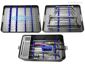 Instruments chirurgicaux orthopédiques Dhs et Dcs, ensemble d'instruments à plaques pour la chirurgie des traumatismes - Product Image 2