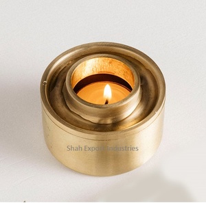 Antique <b>Silver</b> Brass Oil <b>Burner</b> Round Aroma Lumiere Essential Oil <b>Burner</b> Use for Home Spa Meditation Oil <b>Burner</b> - Product Image 3