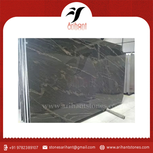 Dalle de granit d'or noir de conception de secteur de salon moderne disponible au prix concurrentiel - Product Image 2