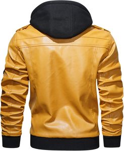 2026 Custom Coated <b>Leather</b> <b>Jacket</b> for <b>Men</b> with Stand Collar Breathable Windproof Design Boxy Fit Casual Streetwear - Product Image 3