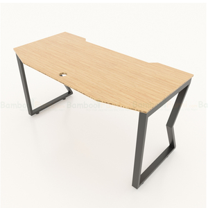 โต๊ะเกมมิ่ง GBamboo GB38006 รูปทรง M ขนาด 70x140 ซม. ขาไม้และพลาสติก พร้อมพื้นผิว MDF และเมลามีน - Product Image 1