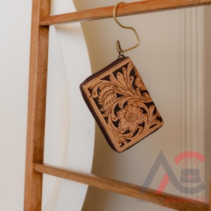 กระเป๋าหนังแท้สำหรับเดินทางทุกเพศ, กระเป๋าหนังแท้มีซิปกระเป๋าเดินทางสไตล์ตะวันตก - Product Image 2