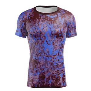 Camisetas de alta calidad para gimnasio, Fitness, correr, ropa de sublimación de compresión, camisetas de manga larga personalizadas para hombres, BJJ Rashguard - Product Image 1