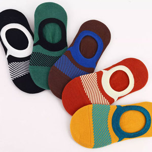 Calcetines transpirables para hombre, calcetines tobilleros para pies, calcetines cortos invisibles de algodón de corte bajo para correr - Product Image 1