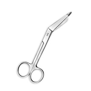 กรรไกรตัดผ้าพันแผลลิสเตอร์สแตนเลสเกรด6นิ้วสำหรับพยาบาล DIY และห้องผ่าตัด - Product Image 2