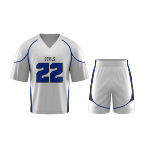 Prix compétitif, nouveau design, haute qualité, uniforme de lacrosse personnalisé, jersey, couleur Pantone, impression numérique, attrayant, 100% - Product Image 1