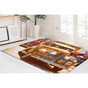 Retro <b>Car</b> <b>Rug</b>, Vintage <b>Car</b> <b>Rugs</b>, 1940 Chevrolet KA <b>Rug</b>, Printed <b>Rug</b>,Nonwoven Thin <b>Rug</b> - Product Image 2