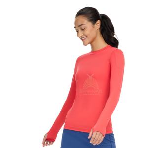 Top de Yoga de manga larga sin costuras para mujer de primera calidad, transpirable, ligero, para entrenamiento, correr, Fitness, entrenamiento atlético, Top corto frontal - Product Image 4