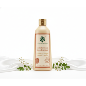 Après-shampoing nourrissant 250 ml à l'huile de coco, formule naturelle RedMoringa d'Italie pour un démêlage en profondeur, OEM, marque privée - Product Image 1