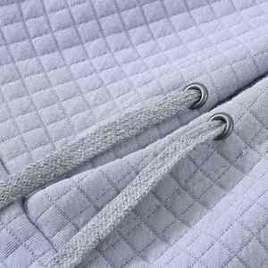 Tamaños personalizados/colores sudaderas con capucha de gofres térmicos impresas a granel 100% algodón ecológico Otoño/Invierno grueso clima frío con capucha - Product Image 4