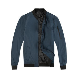 Chaquetas Bomber de Moda para Hombre, Ropa Casual de Calle, Chaquetas Bomber con Logotipo Bordado Personalizado OEM - Product Image 1