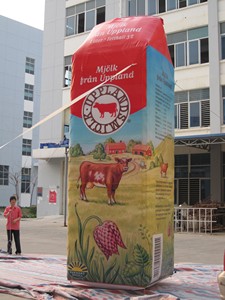 ขวดนมเป่าลมสำหรับงานโฆษณา - Product Image 1