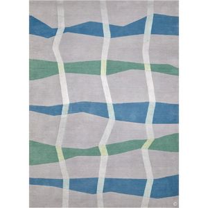 Alfombra de lana con mechones a mano de diseño moderno personalizado de alta calidad, alfombra con sala de estar a mano al por mayor para mechones, textiles indios H/L - Product Image 1