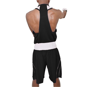 ชุดเสื้อซ้อมมวยแบบสั้นชุดฝึกมวยผ้า MMA แบบแห้งเร็วยืดได้น้ำหนักเบา - Product Image 2