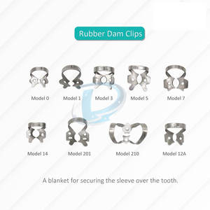 Kit de cadre de barrage dentaire en caoutchouc de couleur unie réutilisable, vente en gros, marque privée - Product Image 4